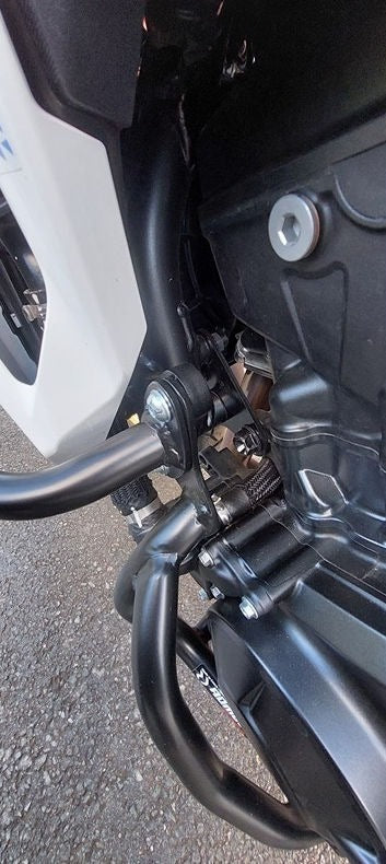 RD Moto Crash frames Honda XL750 Transalp - upper+lower, BLACK | CF174KD