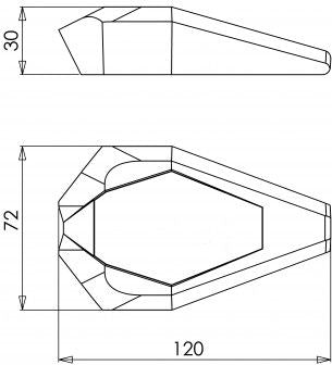 RD Moto Crash Slider | S20S-SL01