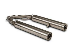 Custom Slip On L/R Stainless Chrome, Endcap V2 2 Pcs., Alloy Chrome