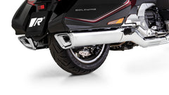 Goldwing Slip On Sport Exhaust With Asc System Left-Right System, Original Exhaust Cover Remains On Bike, Incl. EC- Approval