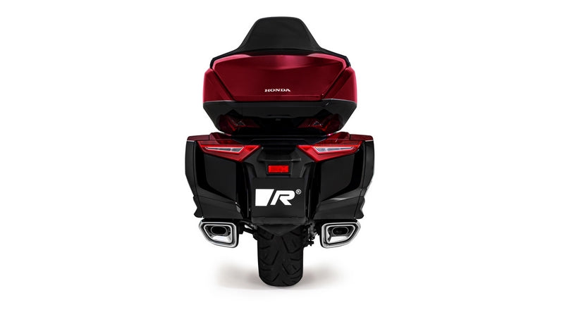 Goldwing Slip On Sport Exhaust With Asc System Left-Right System, Original Exhaust Cover Remains On Bike, Incl. EC- Approval