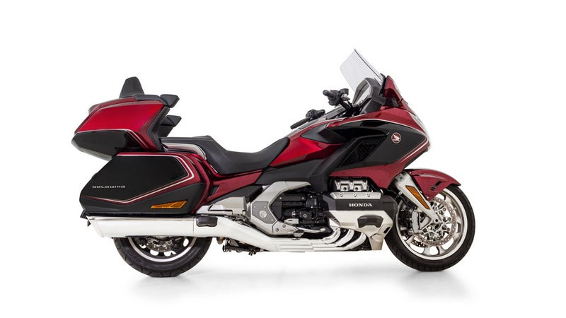 Goldwing Slip On Sport Exhaust With Asc System Left-Right System, Original Exhaust Cover Remains On Bike, Incl. EC- Approval