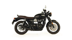 Custom Tapered Exhaust Left/Right Ø 84 mm, Stainless Black, Incl. EC- Approval