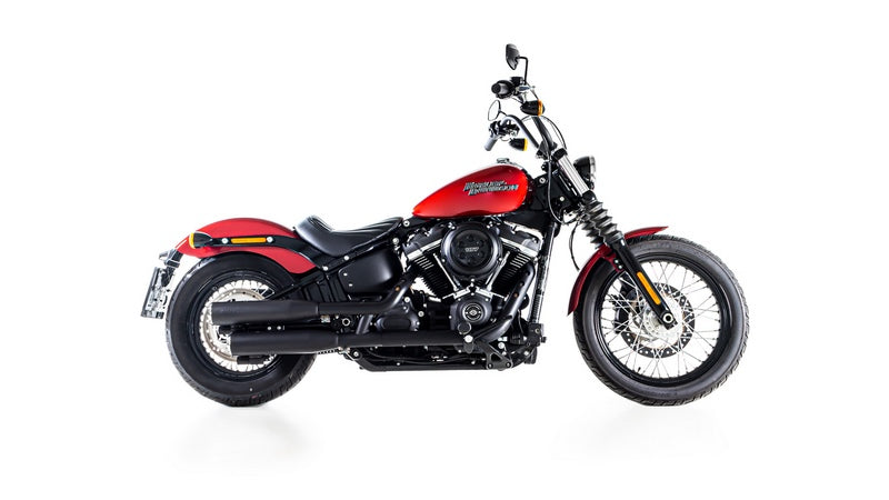 2 X Custom Slip-On Exhaust Ø 90 mm Incl. Cat., Asc, Stainless Black, Endcap Short Cut V1 2 Pcs., Alloy Chrome