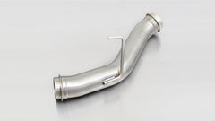 Racing Connecting Tube Instead Of Original Front Silencer, Race No EC Approval