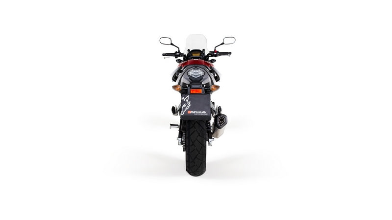 Okami Slip On Sport Exhaust With Connecting Tube, Stainless Matt, EC- Approval