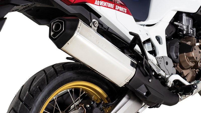 Okami Slip On Sport Exhaust Africa Twin, Stainless EC- Approval