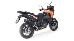 Hexacone, Slip On Sportexhaust Carbon Heat Protecting Shield, Stainless Black, EC- Approval
