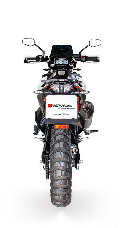 Black Hawk Racing Slip On Sport Exhaust With Connection Tube And Removable Sound Insert, Stainless Black, No EC- Approval