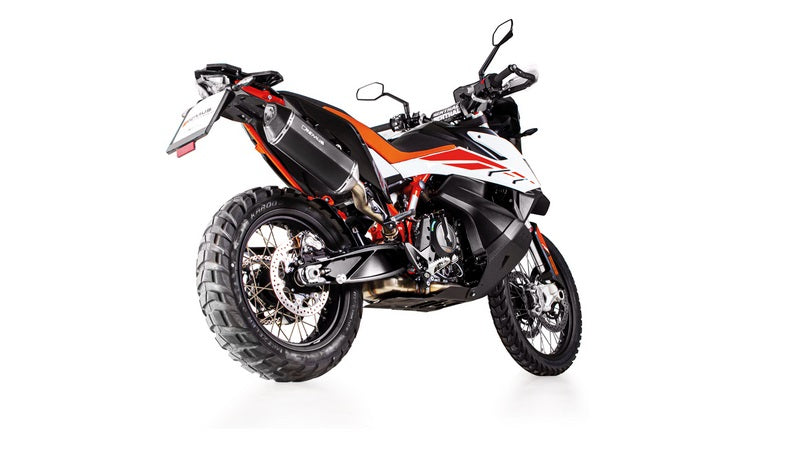 Black Hawk Racing Slip On Sport Exhaust With Connection Tube And Removable Sound Insert, Stainless Black, No EC- Approval