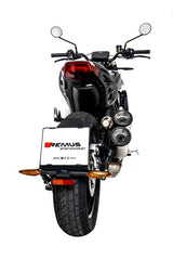 Vertical: Racing Slip On Silencer With Removable Sound Insert, Stainless No EEC- Approval