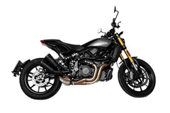 Vertical: Racing Slip On Silencer With Removable Sound Insert, Stainless Black, No EEC- Approval