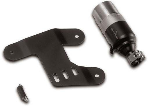 Stainless Black Sport Exhaust, Machined Aluminium Endcap, Silver Coated, Header With Catalytic Converter, Incl. EC Type Approval, Powerring Black