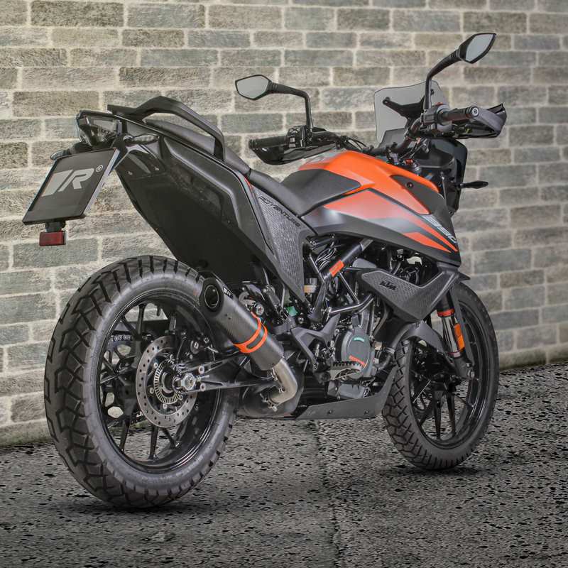 Slip-On Sport Flow Sport Silencer, Carbon, Stainless Connection Tube, Incl. Ece Type Approval