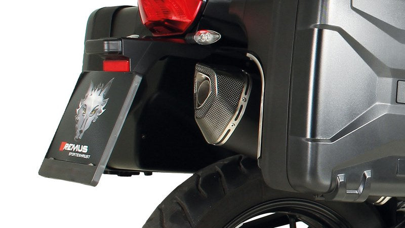 Black Hawk Slip On, Stainless Black, Connection Tube 8 / Black Hawk