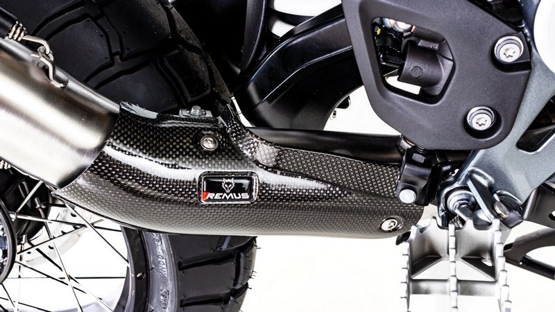 Black Hawk Slip On Incl. Carbon Heat Protecting Shield, Stainless Black, Stainless Header 2-1 No Cat. Instead Of Original Header, No EC- Approval
