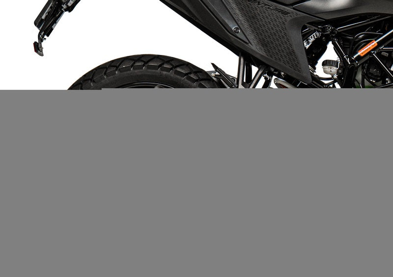 Slip-On Mesh Sport Silencer, Stainless Brushed Connection Tube, Incl. Ece Type Approval
