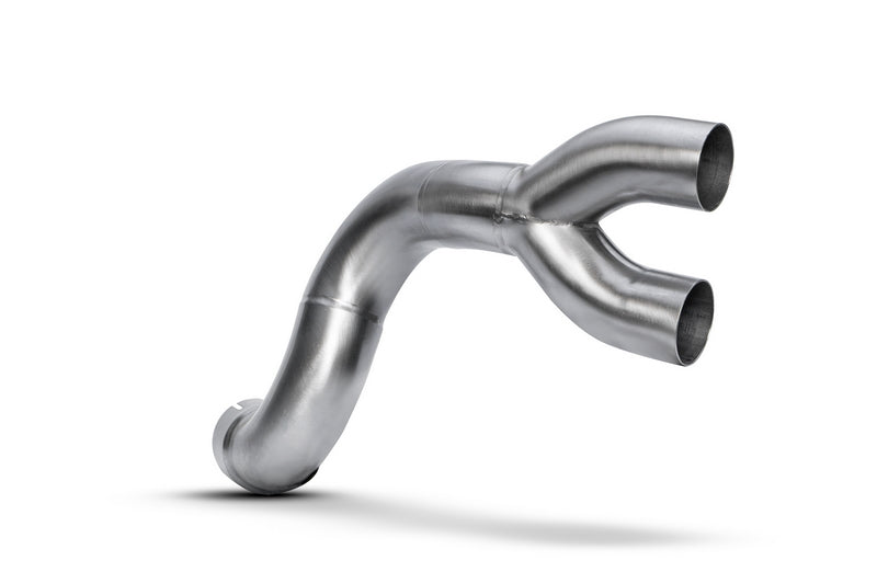 Slip-On Double Mesh Stainless Brushed, Stainless Connection Tube, Incl. Ece Type Approval