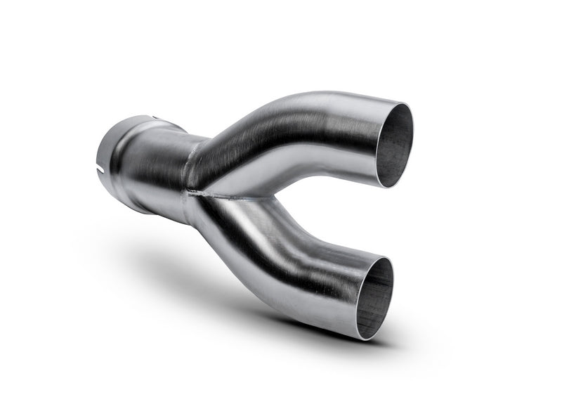 Slip-On Double Mesh Stainless Brushed, Stainless Connection Tube, Incl. Ece Type Approval