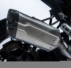 Slip On Sport Exhaust, Stainless Matt, EC Approved