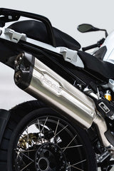 8 2.0 Slip On Sport Exhaust Incl. Carbon Heat Protecting Shield, Stainless Matt, 8.2 Connecting Tube Incl. Carbon Heat Shield, Stainless Black