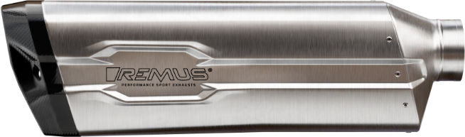 8 2.0 Slip On Sport Exhaust Incl. Carbon Heat Protecting Shield, Stainless Matt, 8.2 Connecting Tube Incl. Carbon Heat Shield, Stainless Black