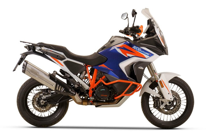 Slip On Sport Exhaust Incl. Carbon Heat Protecting Shield, Stainless Matt, EC- Approval