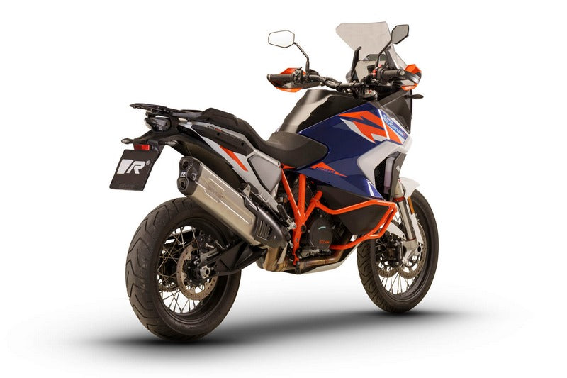 Slip On Sport Exhaust Incl. Carbon Heat Protecting Shield, Stainless Matt, EC- Approval