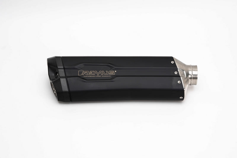 8 2.0 Slip On Sport Exhaust Incl. Carbon Heat Protecting Shield, Stainless Black Coated, 8.2 Connecting Tube Incl. Carbon Heat Shield, Stainless Black
