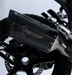 Slip On Sport Exhaust, Stainless Black Coated, Racing No EC Approval