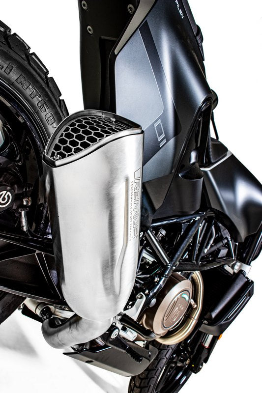 Slip On Nxt Silencer, Stainless Connection Tube Instead Of Front Silencer, No EC- Approval, Footrests Replacement, Connecting Tube, Stainless Steel