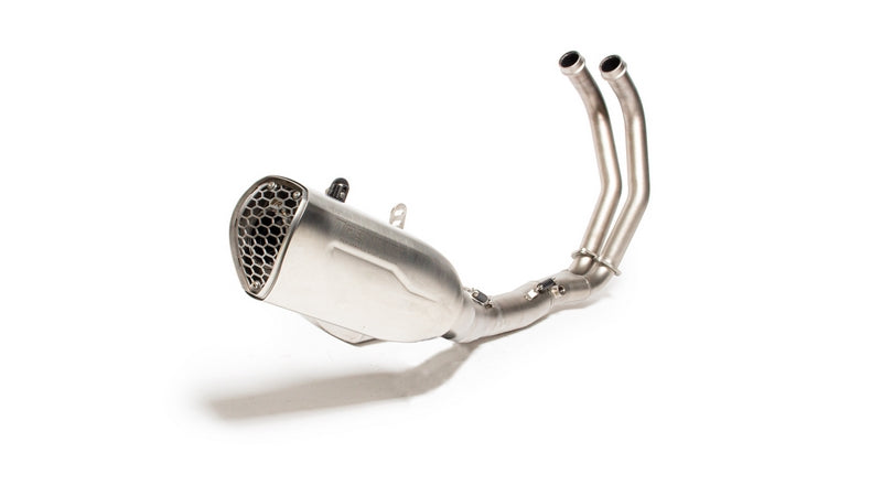Slip On Nxt Stainless Matt, Stainless Header 2 In 1, Incl. EC Type Approval, Stainless Front Silencer Incl. Cat. + Connection Tube, Incl. Ece- Approval