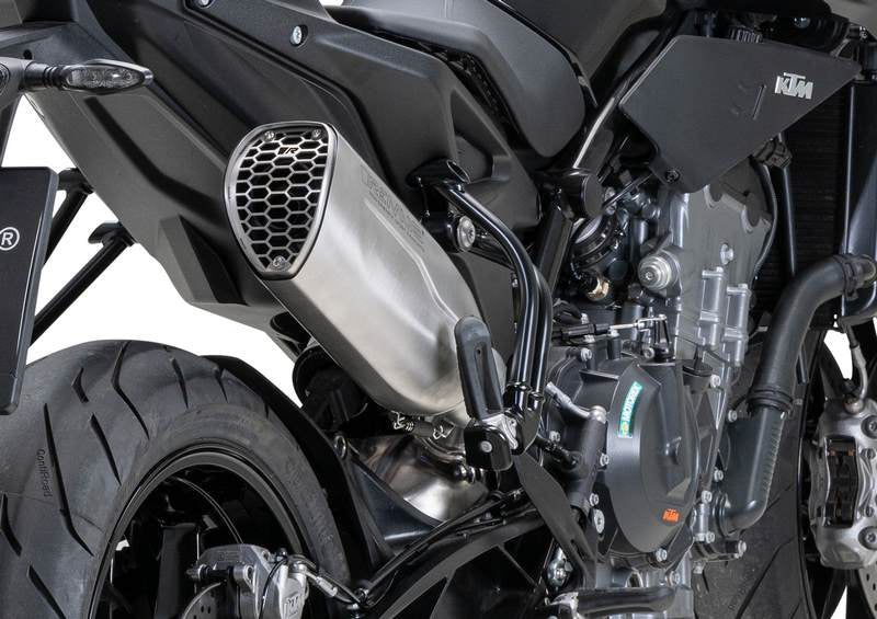 Slip-On Nxt Sport Silencer, Stainless Matt, Connection Tube, Incl. Ece Type Approval