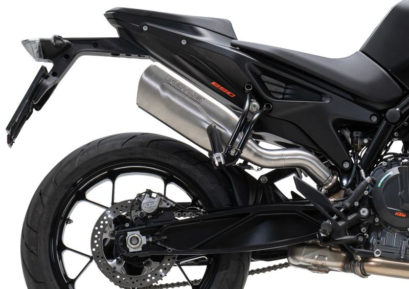 Slip-On Nxt Sport Silencer, Stainless Matt, Connection Tube, Incl. Ece Type Approval
