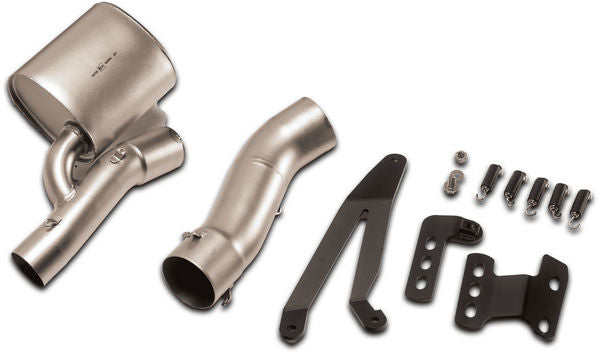 Slip On Nxt Stainless Matt, Stainless Header 2 In 1, Incl. EC Type Approval, Stainless Front Silencer Incl. Cat. + Connection Tube, Incl. Ece- Approval