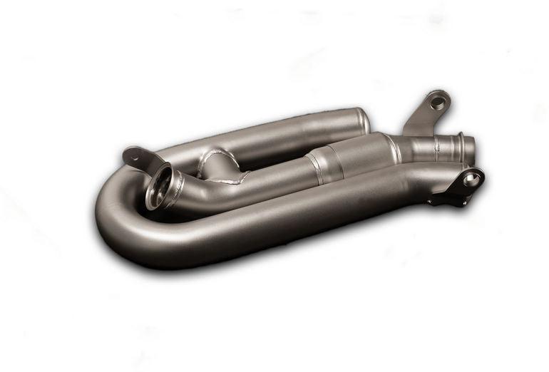 Slip On Nxt Silencer, Stainless Black, Connection Tube Instead Of Front Silencer, No EC- Approval, Footrests Replacement, Connecting Tube, Stainless Steel