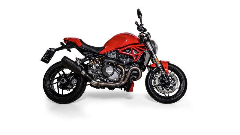Slip On Nxt Silencer Stainless Black, Connecting Tube Incl. Euro 4 Cat., Incl. Ece- Approval
