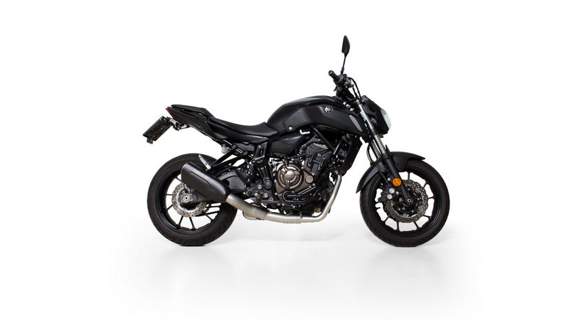 Slip On Nxt Sport Silencer, Stainless Black, Stainless Header 2 In 1, Incl. EC Type Approval, Stainless Front Silencer Incl. Cat. + Connection Tube, Incl. Ece- Approval