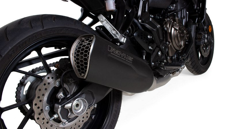 Slip On Nxt Sport Silencer, Stainless Black, Stainless Header 2 In 1, Incl. EC Type Approval, Stainless Front Silencer Incl. Cat. + Connection Tube, Incl. Ece- Approval