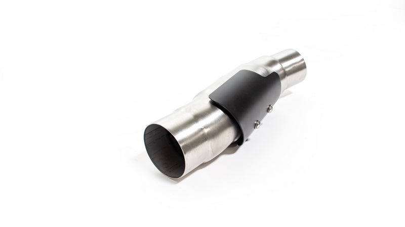 Slip On Nxt Stainless Black, Connecting Tube Incl. Euro 4 Cat., Incl. Ece- Approval