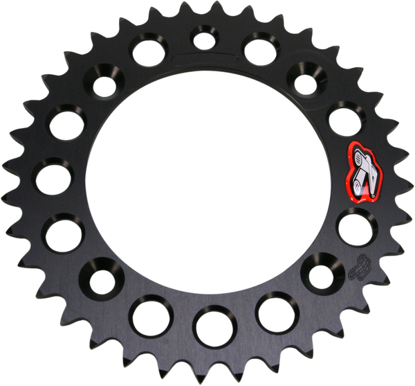 RENTHAL SPROCKET R 415 38T BK | 491--415-38P-BK