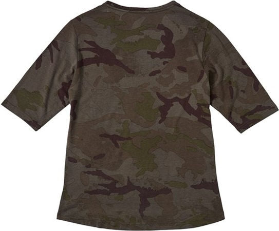 Rev'it T-shirt Bailey Ladies, Camo Dark Green | FFC059-4580
