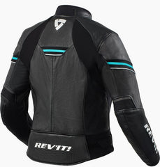 Revit Jacket Median Ladies, Black-Turquoise | FJL126-1040