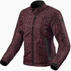 Revit Jacket Shade H2O Ladies, Leopard-Red | FJT299-2010