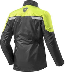 Rev'it Rain Jacket Nitric 2 H2O, Black-Neon Yellow | FRC009-1450