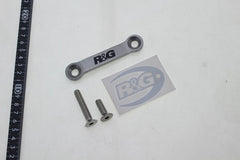 R&G Racing Rear Footrest Blanking Plate, Silver | BLP0021SI