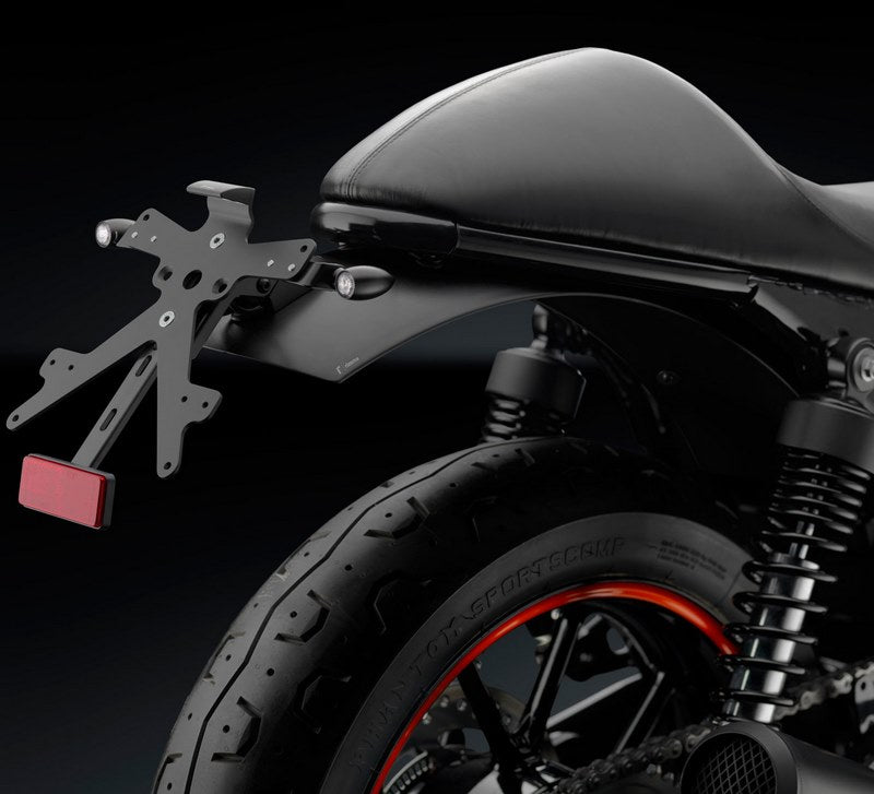 Rizoma License plate support “FOX” for Rear Fender ZTH052 | PT662B