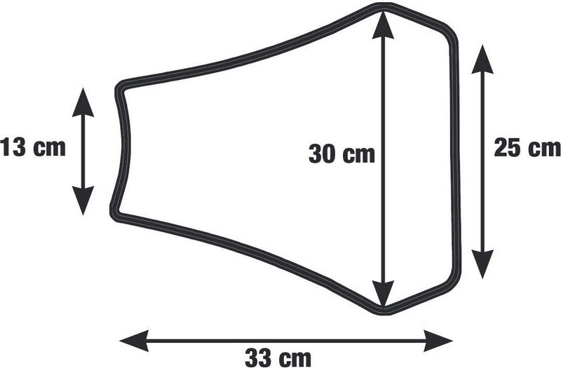 S2-Concept Saddle mousse racing univerSaddle épaisseur 20mm | W43STD.01