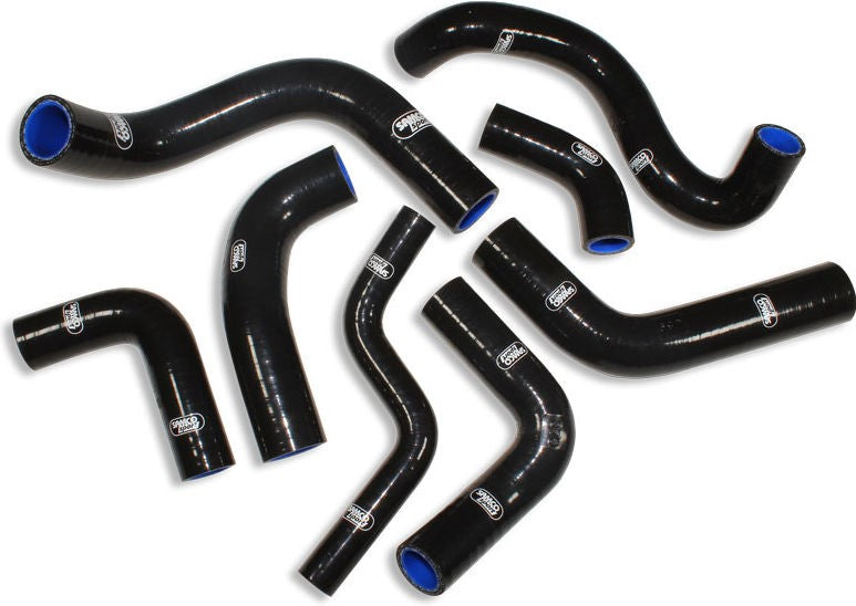 Samco Sport Ducati 748 S / SP / SPS / BIP 1995 - 2003 8 Piece Samco Sport Silicone Radiator Coolant Hose Kit | DUC-1-BK