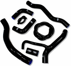 Samco Sport Ducati Multistrada 1200 / 1200 S 2015-2018 8 Piece Samco Sport Silicone Radiator Coolant Hose Kit | DUC-28-BK